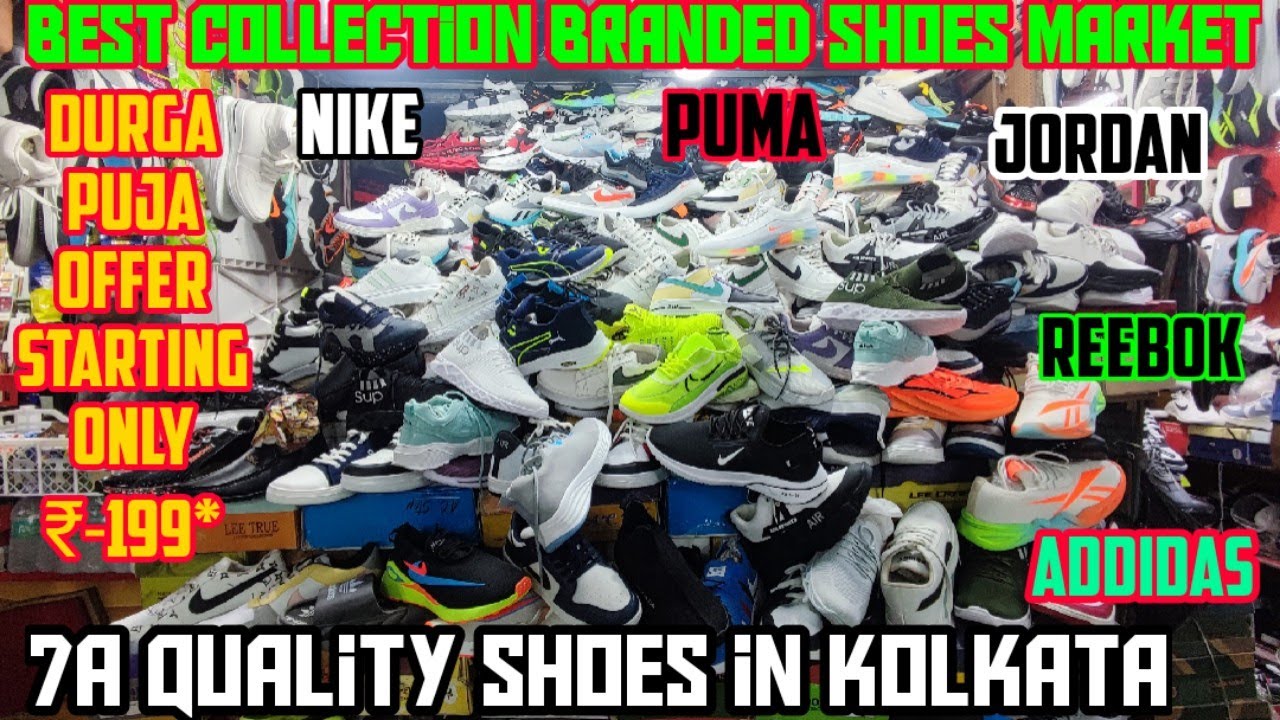 7a quality shoes in Kolkata / Kolkata shoe market/metro gali Esplanade / all types shoes available