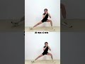 How to Reduce Leg Fat Fast! 🦵 Home Workout #Shorts