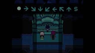 deltarune chapter 4 (spoilers) piano easter egg playing Megalovania