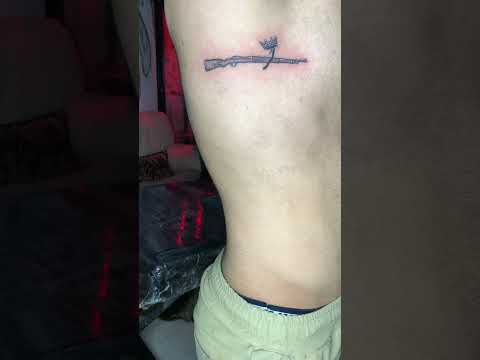 Paint Gun Tattoo Designs