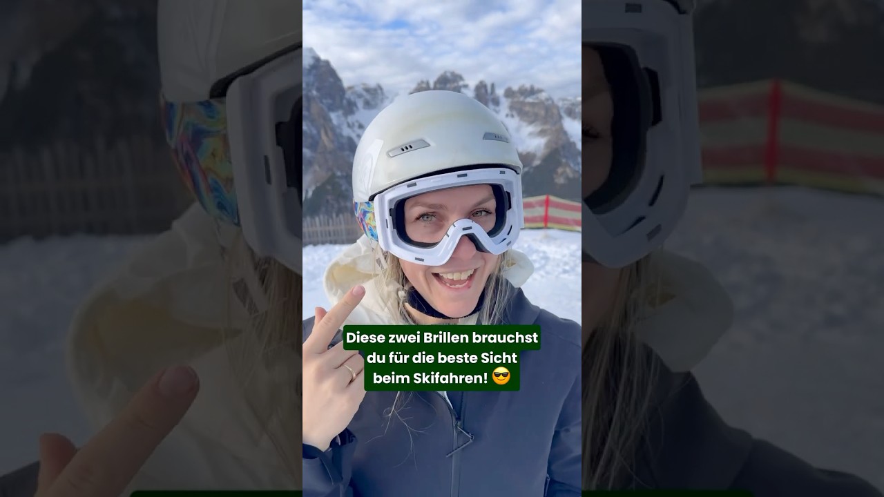 Nie wieder schlechte Sicht beim Skifahren!🥵🤩