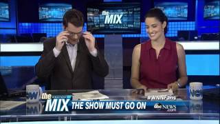 Weatherman Draws Up Weather Report