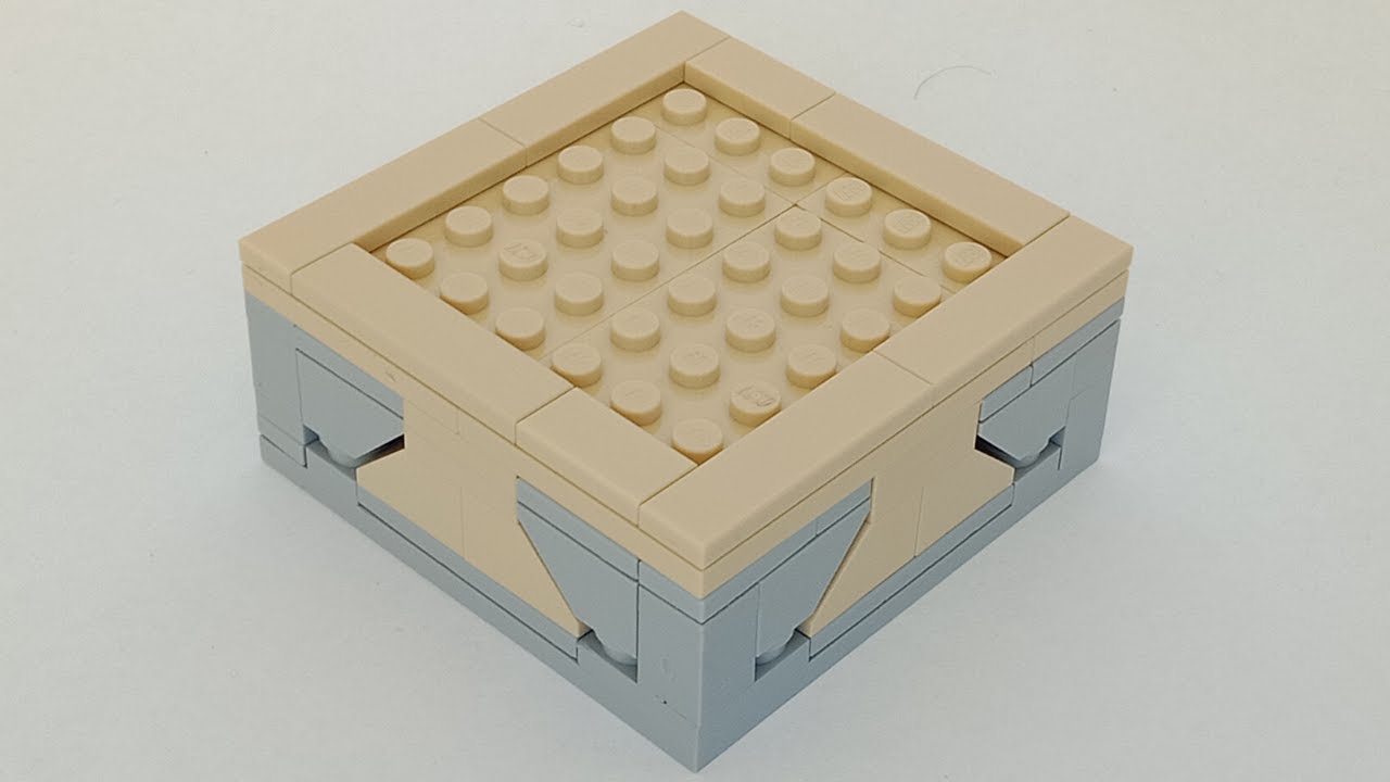 Lego dovetail puzzle safe! - full tutorial