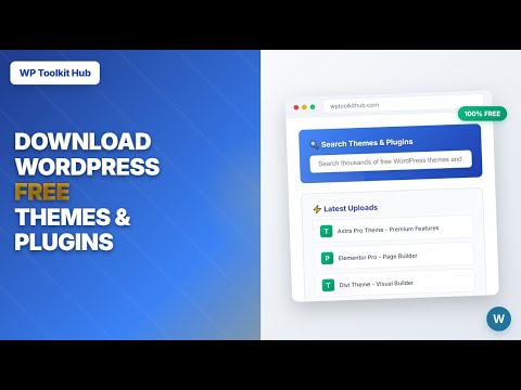 How to Download Free WordPress Themes & Plugins (100% GPL) | WP Toolkit ...