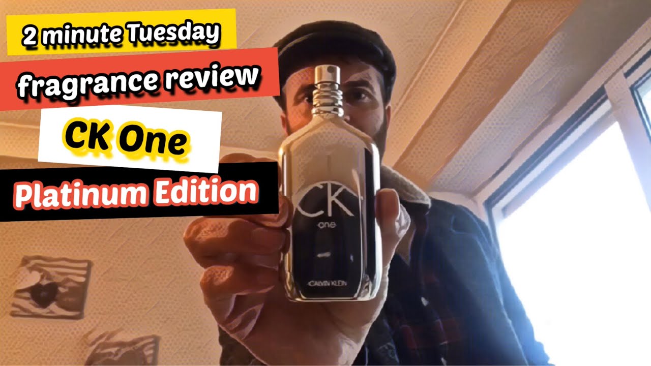 2 minute fragrance review on CK One Platinum Edition - YouTube