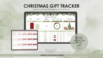 Christmas Gift Tracker Spreadsheet: How To Prepare For The Gifting Season With Ease
