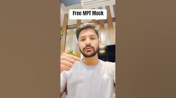 FREE CSS MPT MOCK TEST 2026 | Attempt Now & Check Your Real Preparation! #shorts