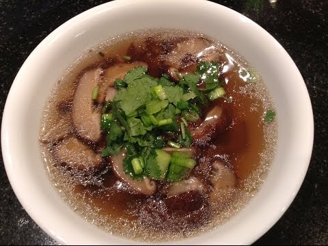 My Chinese Recipes: Mushroom Soup! Super Delicious and Super Easy!