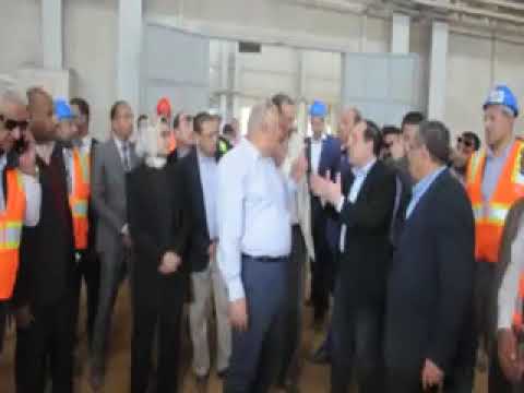 وزير البترول يتفقد إحدى الورش المركزية الغير مستغلة بمشروع فوسفات مصر أبو طرطور