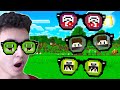 YOUTUBER GÖZLERİ VAR! (özel güçlü) - Minecraft