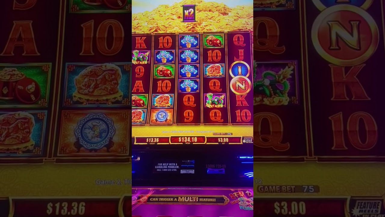 Fu Dai Lian Lian Tiger Triple Pop #slotmachine #multibonus