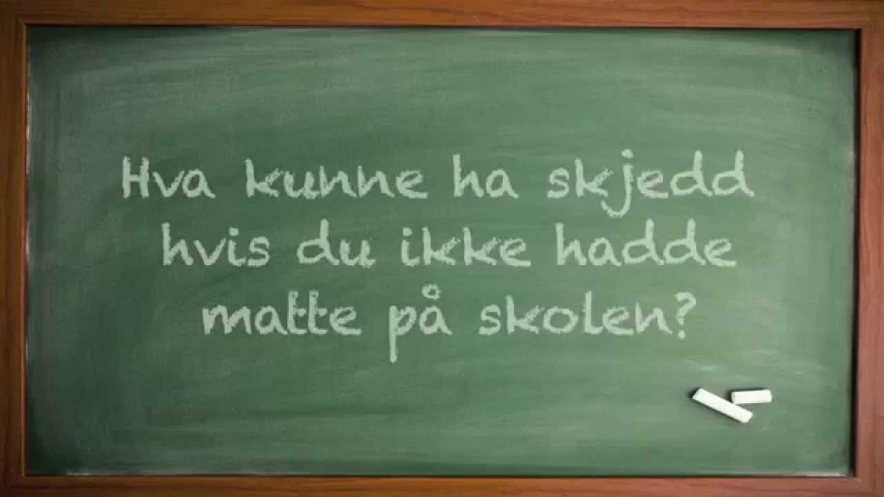 Hvorfor lære matematikk?