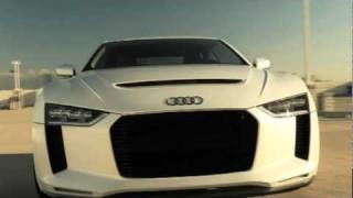 Sports Performance Audi quattro concept hangs out with 1980s Audi Sport quattro