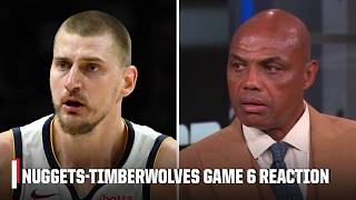 Inside The NBA reacts to the Timberwolves eliminating the Nuggets in Game 6 🍿