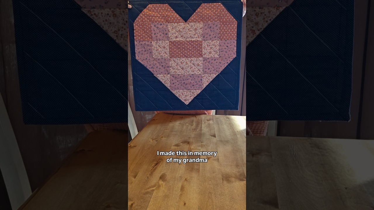 My Grandmother's Heart for February 13-14 quilt show at Comanche County Fair Grounds in Lawton, OK.