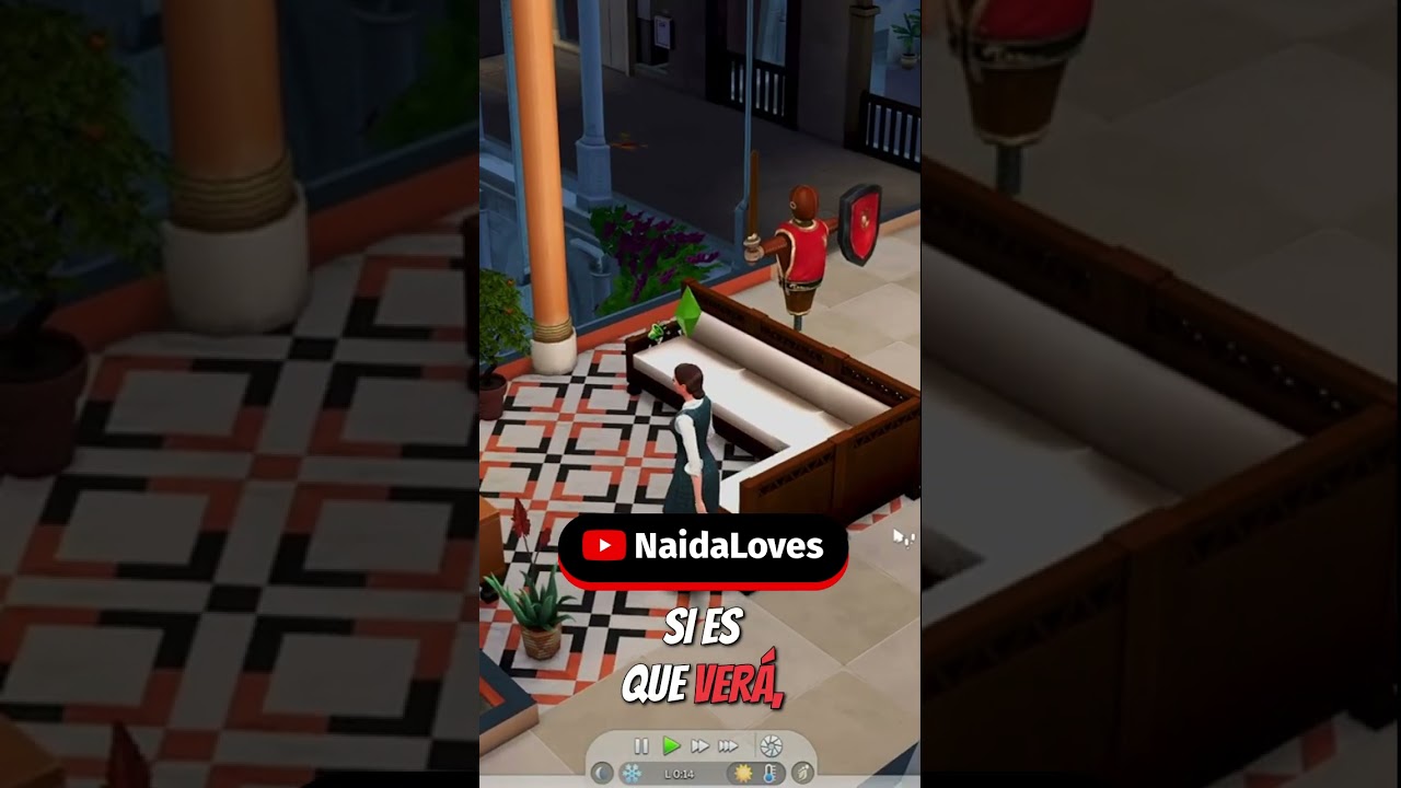 ¡Inesperado! El momento más divertido en Sims 4 #shorts