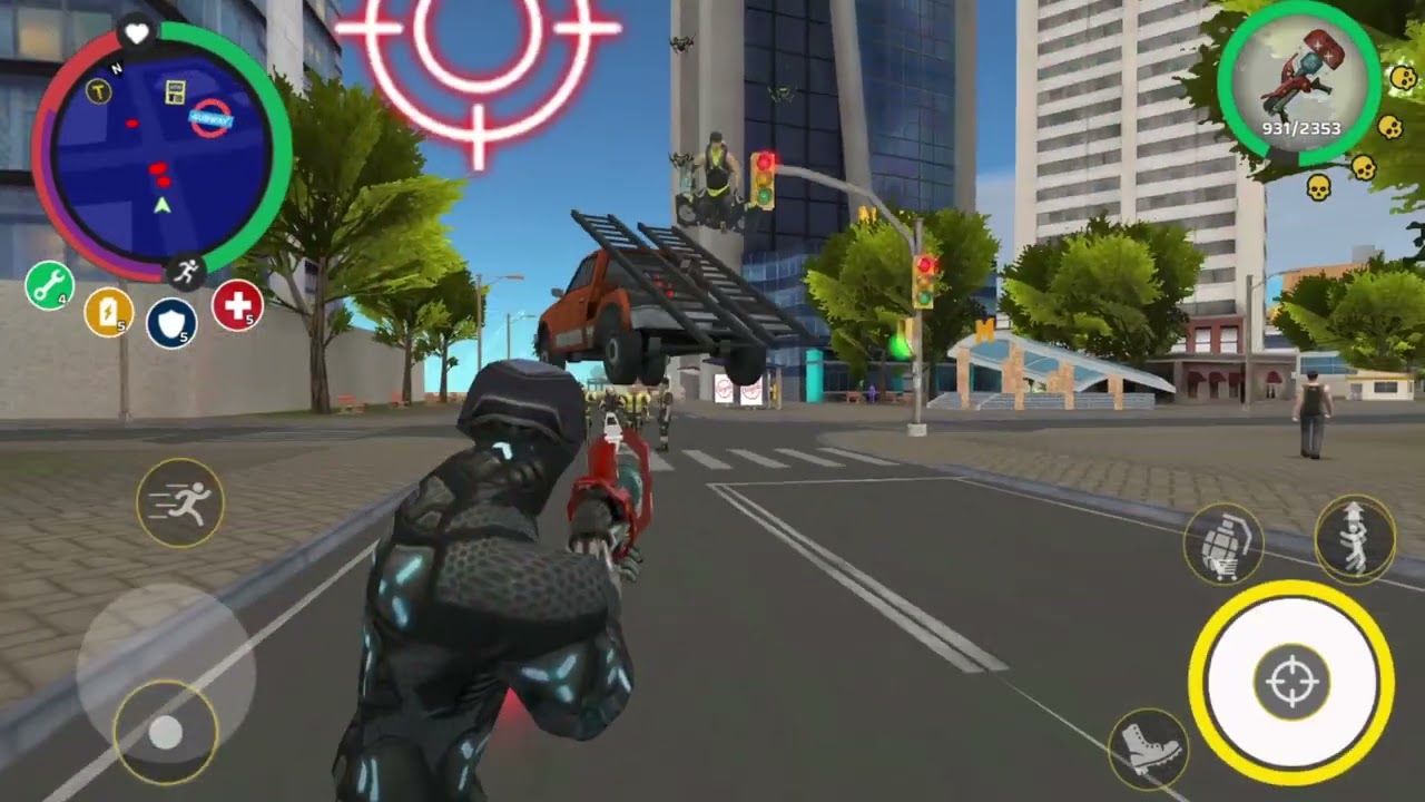 Rope Hero: Mafia City Wars - Cyborgs (Official Promo)