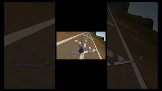 FedEx flight 80 recreation in SimplePlanes + CVR #aviation #shorts