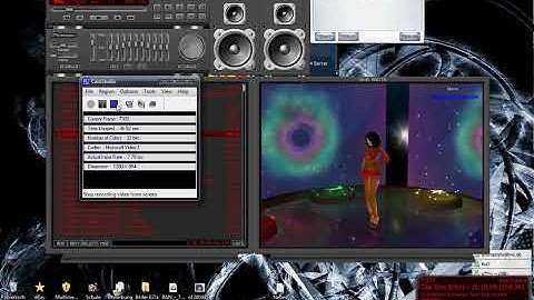 Winamp Visualisierung Dancing Girl - "Visualize Her" by Paul Steed