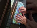YUNZI B68 Switches and EPOMAKER Aegisil Keycaps! #keyboardasmr #keyboard #asmr #mechanicalkeyboard