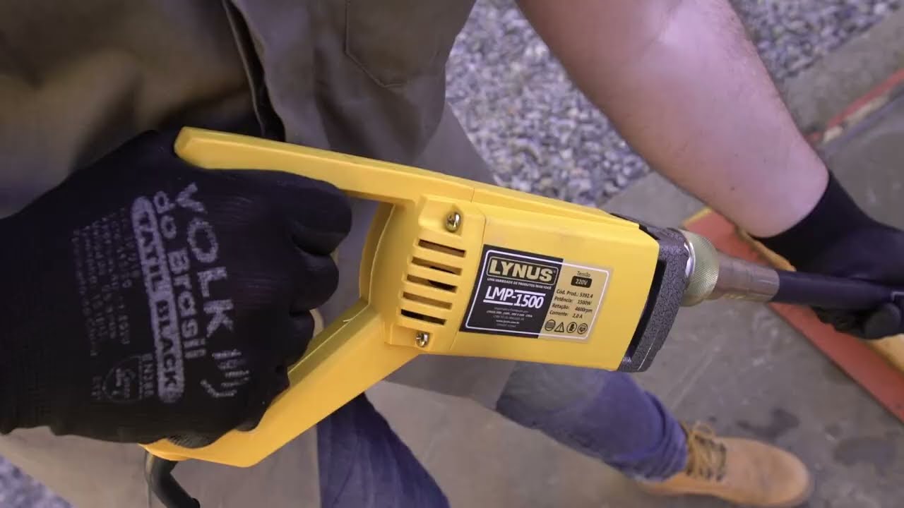 LMP-1500 - MOTOVIBRADOR PORTÁTIL