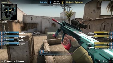 CS:GO POV Demo Astralis Magisk (31/20) vs NiP (de_dust2)