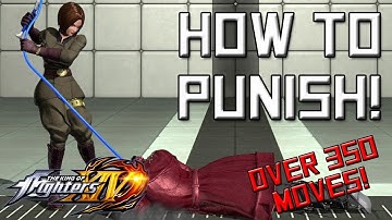 KOFXIV Punish Guide - Learn to Punish Over 350 Different Moves and Strings!