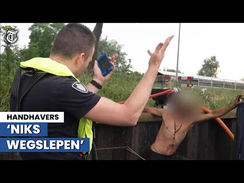 Keiharde confrontatie tussen hulpdiensten en kamikaze-schipper