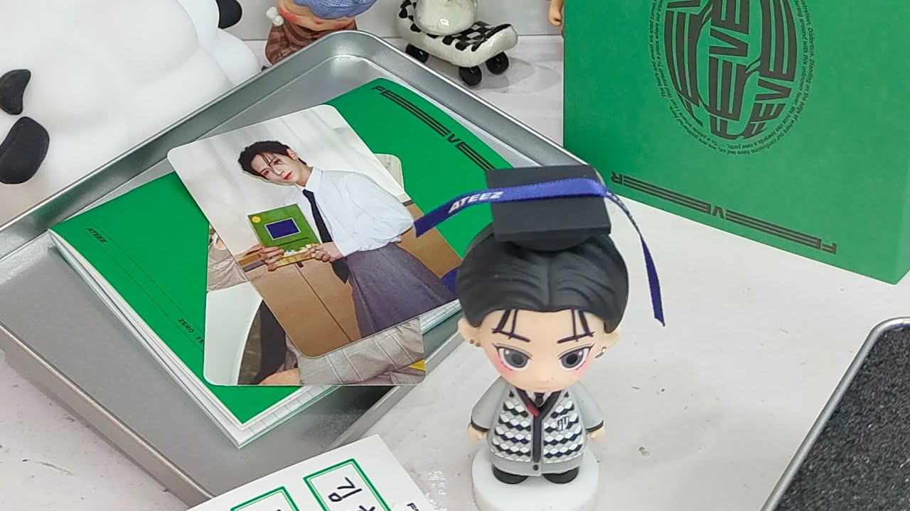 unboxing (에이티즈) ateez zero fever epilogue (diary version
