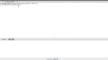 AppleScript tutorial 4 - Getting user input