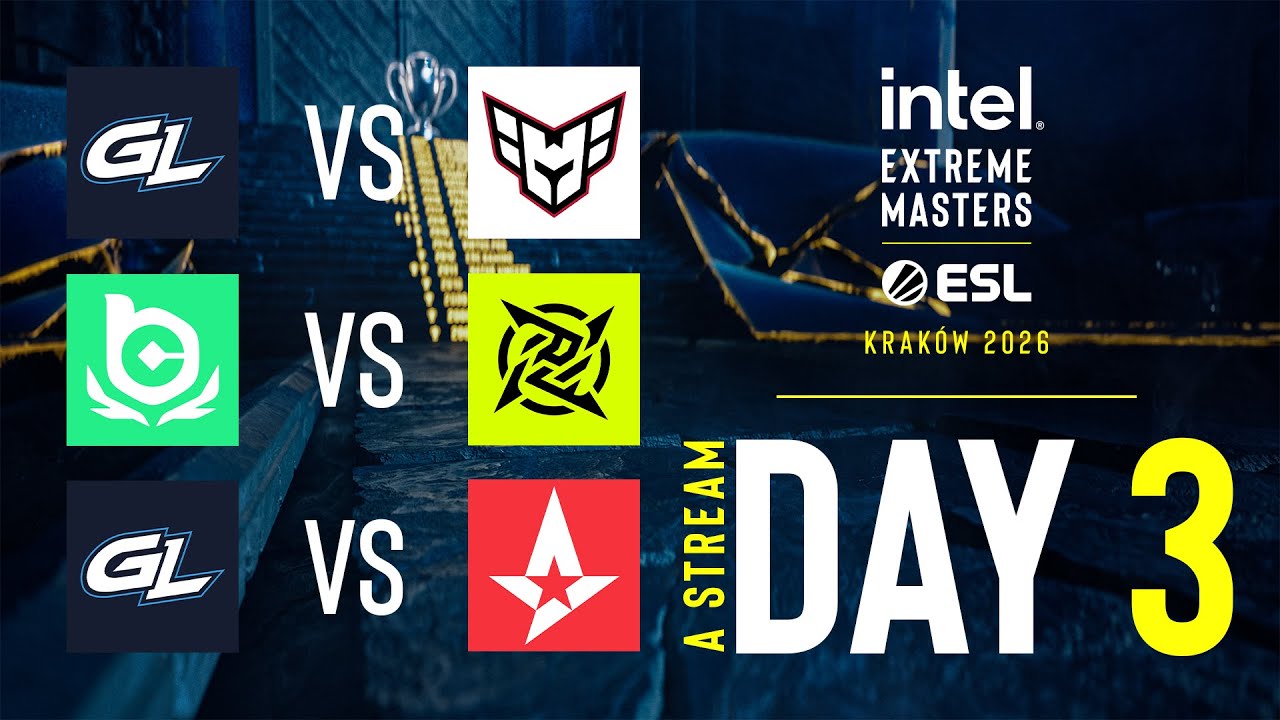 IEM Krakow 2026 - Day 3 - Stream A