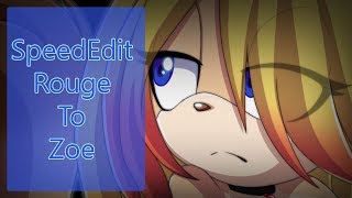 Speededit Rouge The Bat To Zoe The Lioness