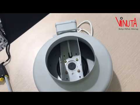 Video Quạt Hút Mùi Nối Ống D150mm - youtube