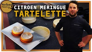 Dit is waarom citroen meringue tartelette heerlijk is! | HOWTO | StefanoPastry