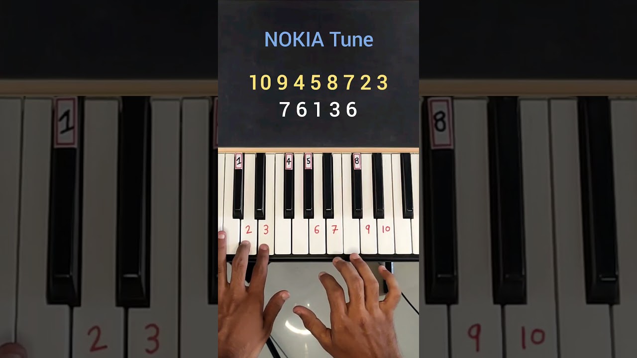 Nokia Tune On Piano 