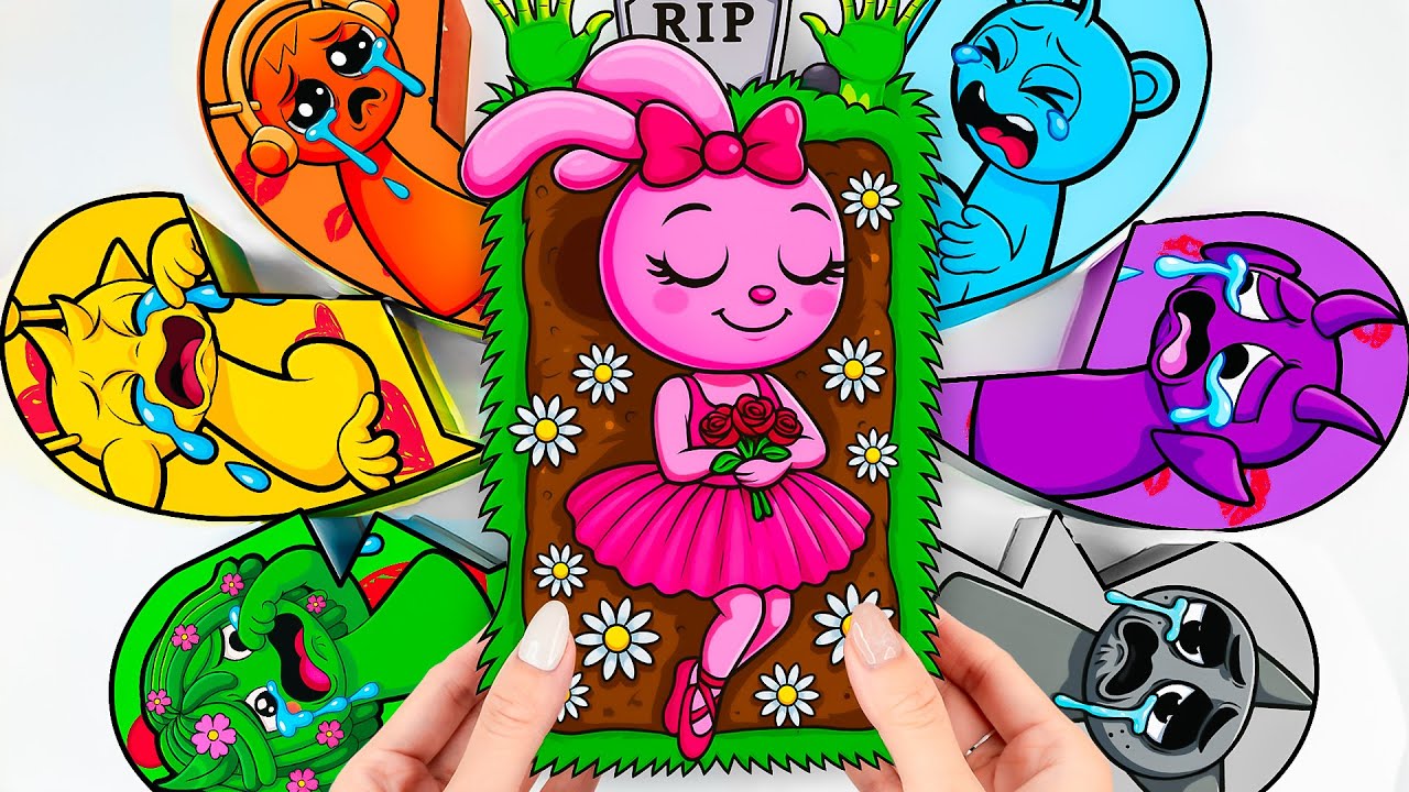 💖Paper DIY💖Incredibox COUPLE Love SPRUNKI Coffin Box pt.2 BLIND BOX Unboxing | Blind Bag | ASMR