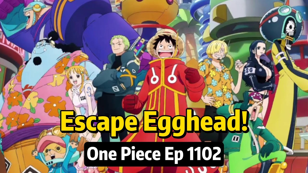 One Piece EP1102 | Escape Egghead! 