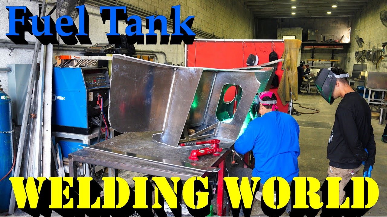 How They Make a Boat Fuel Tank and Outboard Bracket (Aluminum)
