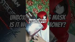 Unboxing a 7$ Superhero Mask I Bought Online #