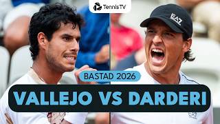 THRILLING Vallejo vs Darderi Semi-Final 🥵 | Bastad 2026 Highlights