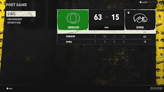 Oregon Vs Iowa