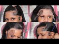 Beginner Friendly! Blend Thick Transparent Lace | Perfect Side Part Wig Install Tutorial | Old Files