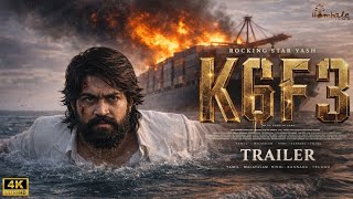 K.G.F: Chapter 3 - Trailer | Rocking Star Yash | Prabhas | Prashanth Neel | Fan Made