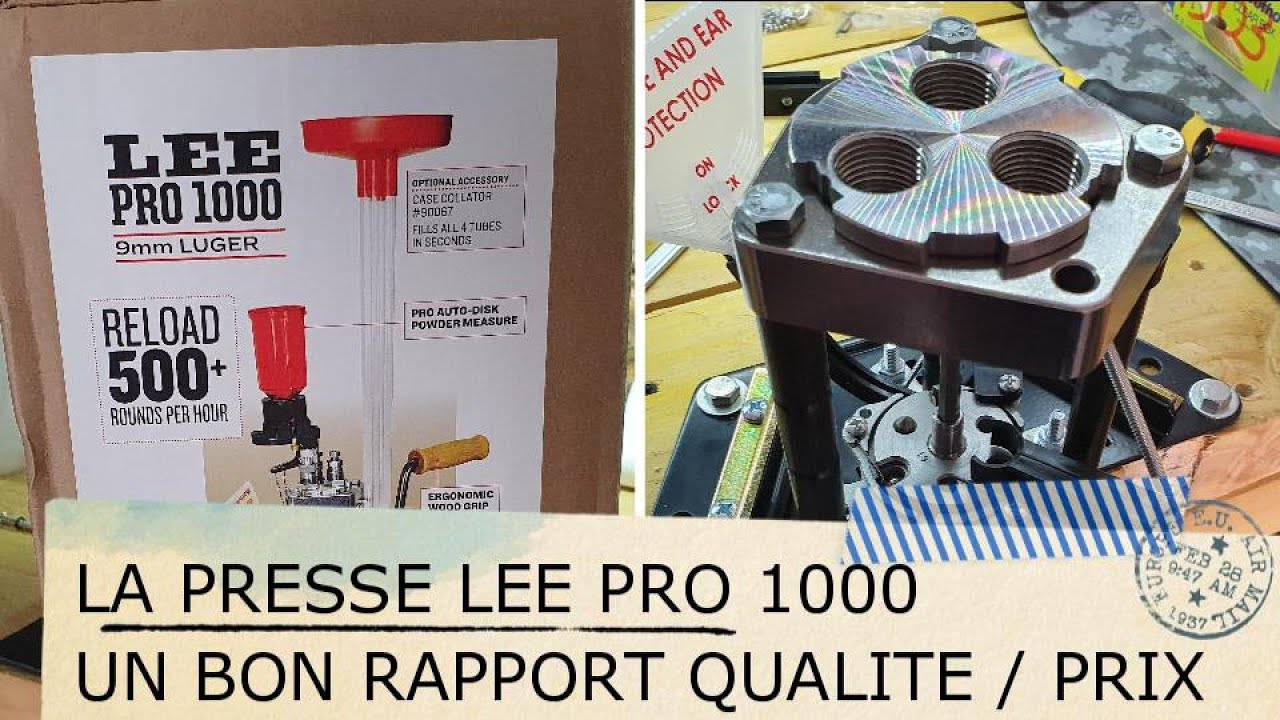 LA PRESSE LEE PRO 1000, UN BON RAPPORT QUALITE / PRIX - YouTube