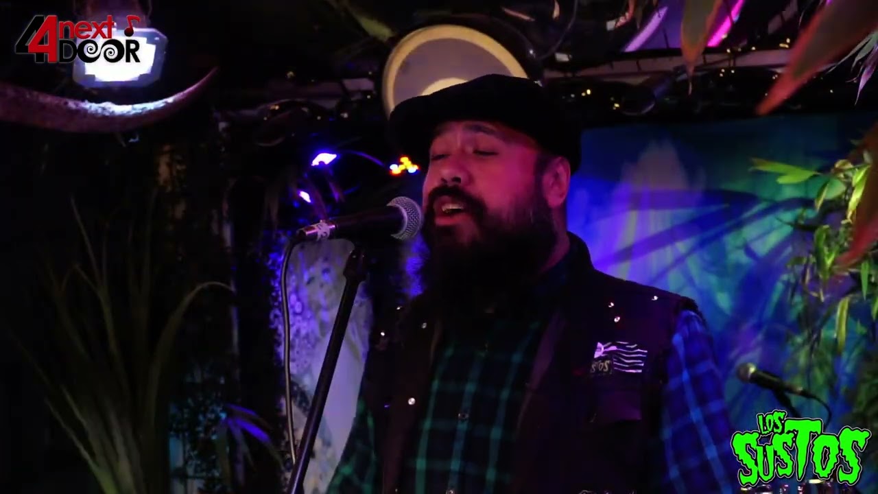 Los SUSTOS ( Mexico ) - Garage Punk 'n Roll - short - LIVE  at 44NextDoor Stream Stage