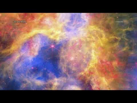 Tarantula Nebula shines in new Chandra, Hubble and Webb view