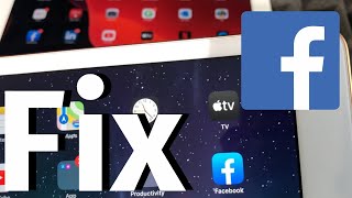 Facebook Keeps Crashing on iPad  FIX | iPad Air, iPad mini, iPad Pro