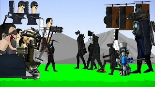 Sikibidi Toilets Vs Camera Women Tvman Tv Women Cameratitan Big Speaker