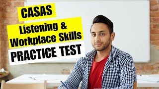 CASAS Practice Test 2026 Comprehensive Adult Student Assessment System Listening & Workplace