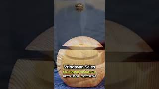 🌿 Wooden Aroma Diffuser & Humidifier | Essential Oil Diffuser for Home & Office | Vrindavan Sales